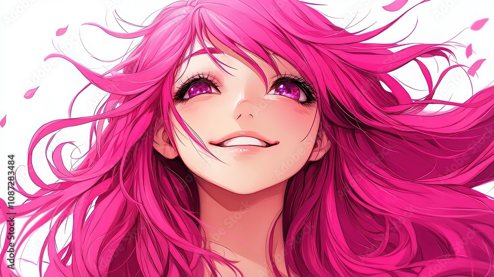 Fototapeta premium Anime Girl