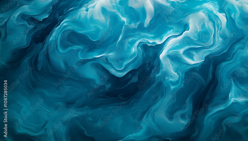 Swirling Water Current Pattern Swirling Water Current Pattern