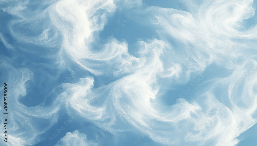 Wind-Blown Cloud Pattern Wind-Blown Cloud Pattern