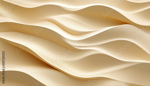 Wind-Swept Sand Dunes Pattern