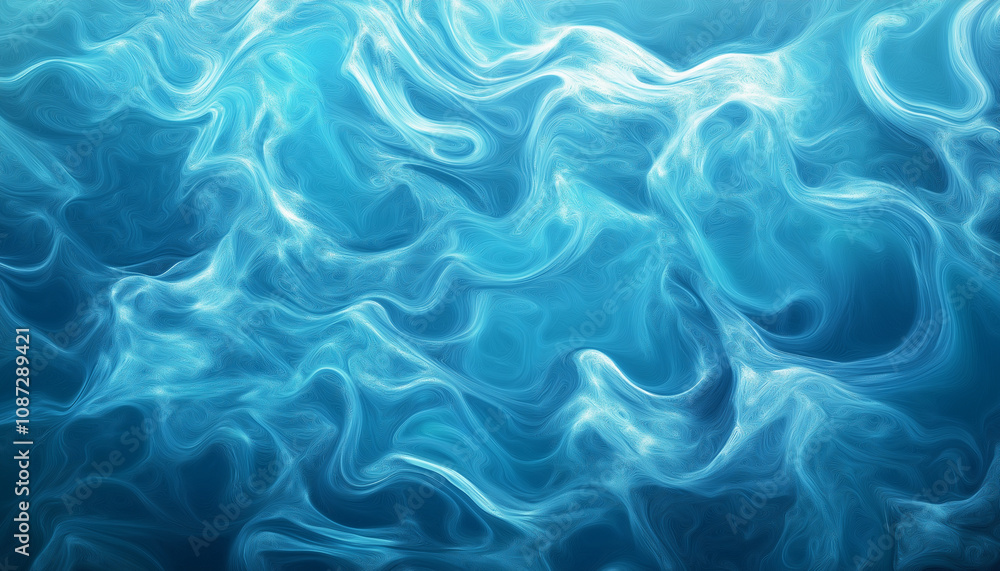 Seamless Water Current Pattern Seamless Water Current Pattern