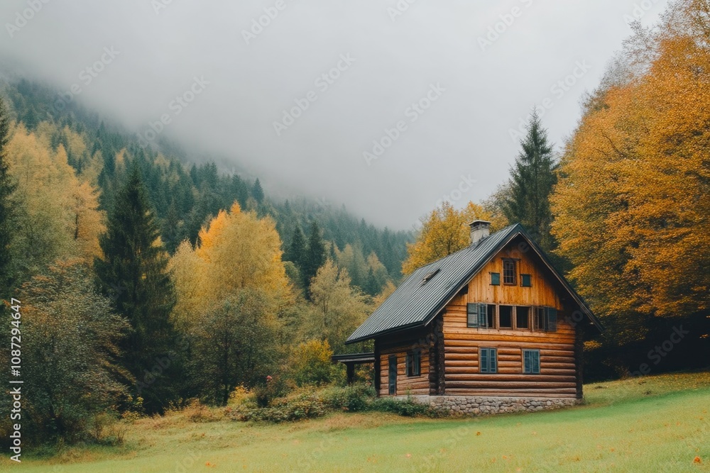 Cozy Log Cabin with Panoramic Views Cozy Log Cabin with Panoramic Views