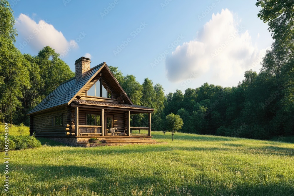 Idyllic Cabin Retreat with Forest View Idyllic Cabin Retreat with Forest View
