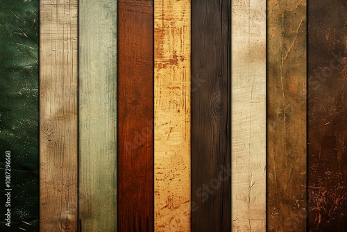 Aesthetic Wooden Planks: Textures and Colors for Design Inspiration