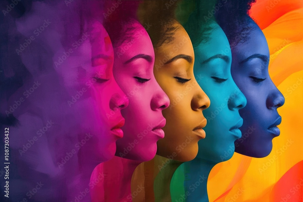 Celebrating Diversity with Vibrant Colors Celebrating Diversity with Vibrant Colors
