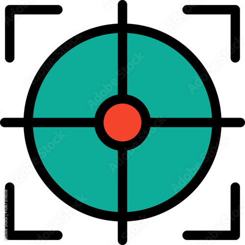 Aim Gun Icon