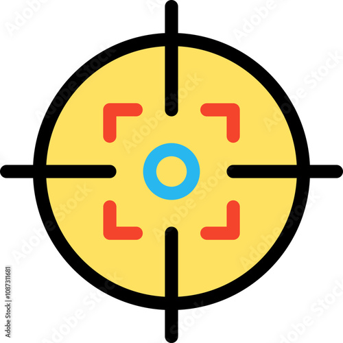 Aim Gun Icon