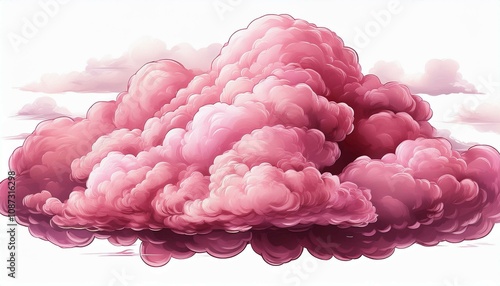 pink cloud petals