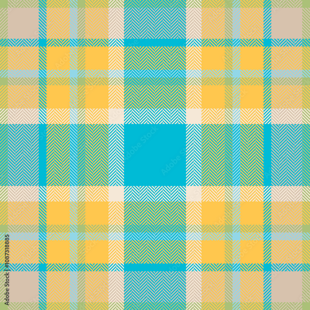 Plaid check pattern. Seamless fabric texture. Tartan textile print. Plaid check pattern. Seamless fabric texture. Tartan textile print.