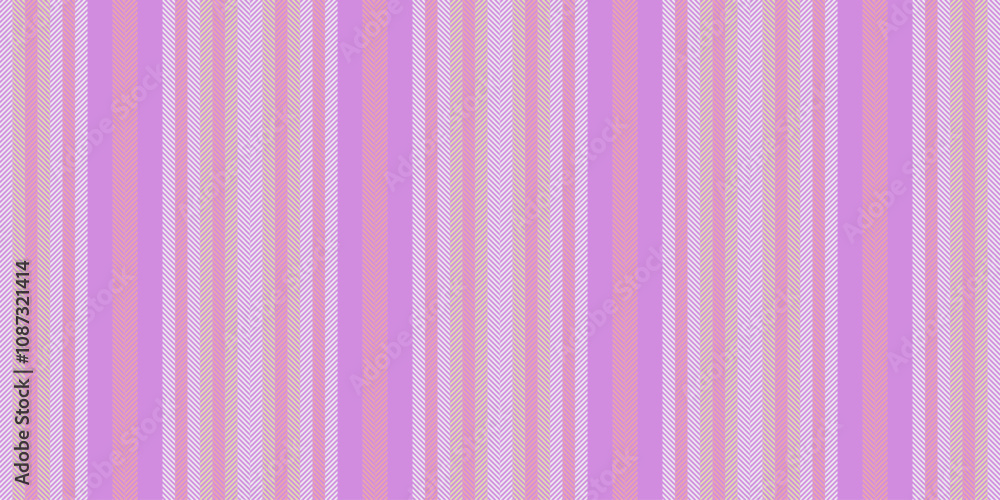 Vertical seamless background stripe, grunge lines vector fabric. Hobby texture textile pattern vertical in purple and light colors. Vertical seamless background stripe, grunge lines vector fabric. Hobby texture textile pattern vertical in purple and light colors.