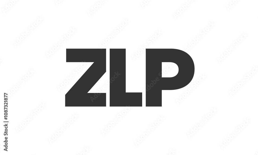 ZLP logo design template with strong and modern bold text. Initial based vector logotype featuring simple and minimal typography. Trendy company identity. ZLP logo design template with strong and modern bold text. Initial based vector logotype featuring simple and minimal typography. Trendy company identity.