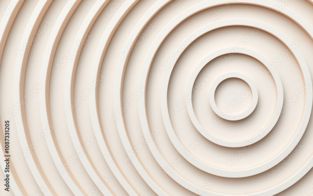 Elegant abstract background featuring layered concentric circles in soft neutral tones, ideal for modern design projects or artistic presentations. Elegant abstract background featuring layered concentric circles in soft neutral tones, ideal for modern design projects or artistic presentations.