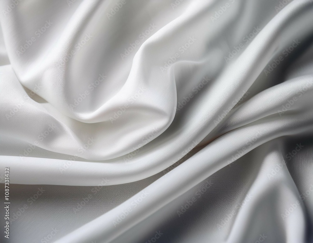 clean white textile background silk cloth texture fabric pattern long shot clean white textile background silk cloth texture fabric pattern long shot