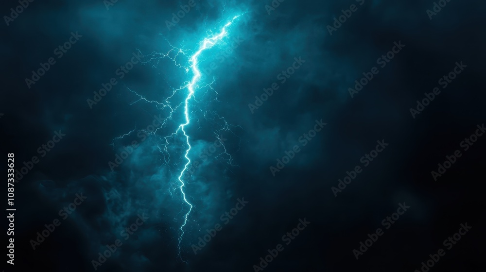 Amid turbulent cloudscapes, a striking lightning vein dramatically carves through the sky, embodying raw energy and the fierce beauty of a summer storm. Amid turbulent cloudscapes, a striking lightning vein dramatically carves through the sky, embodying raw energy and the fierce beauty of a summer storm.