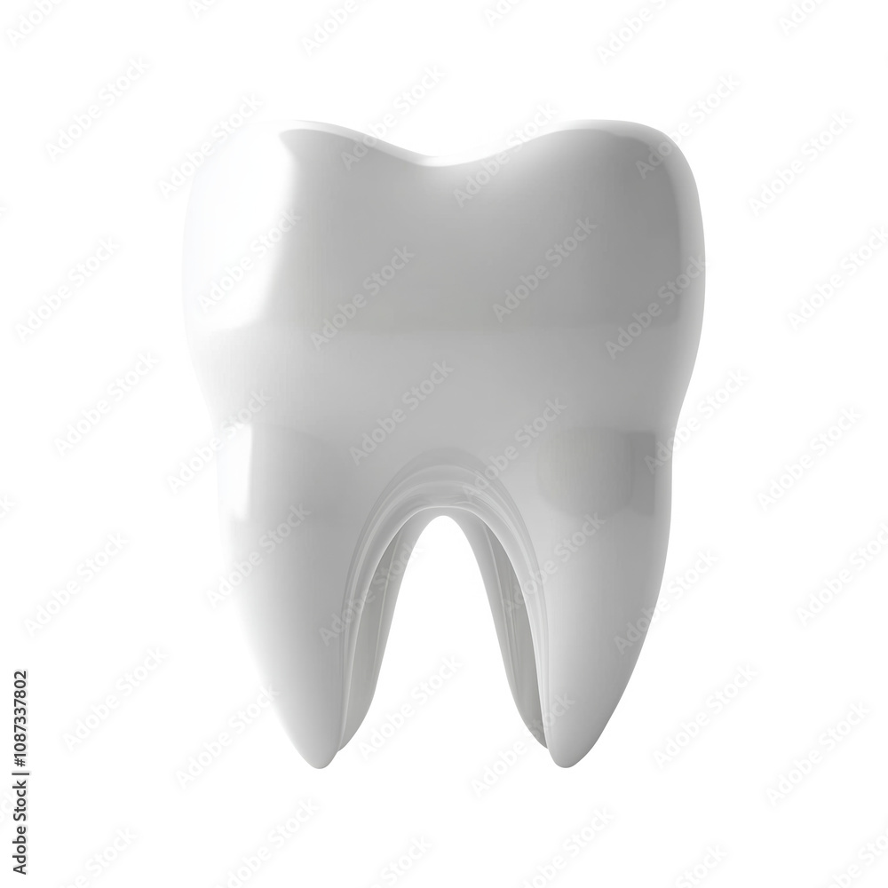 PNG image of a white tooth model showcasing dental hygiene practices in a clinic setting, dentist clinic advertisement, oral health advertising PNG image of a white tooth model showcasing dental hygiene practices in a clinic setting, dentist clinic advertisement, oral health advertising