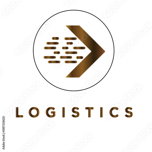 logistics logo desitn template photo