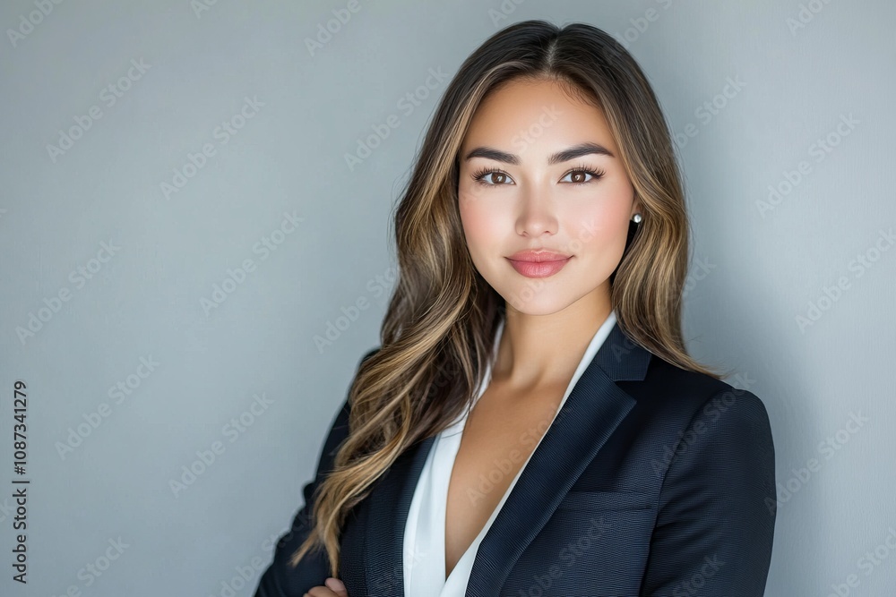 Confident Professional Woman in Business Suit - Powerful and Successful Confident Professional Woman in Business Suit - Powerful and Successful