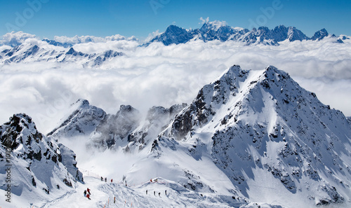mountains alpine views