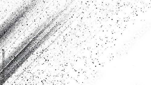 Dirt, grime and scratch overlay on transparent background. Distress Overlay Texture