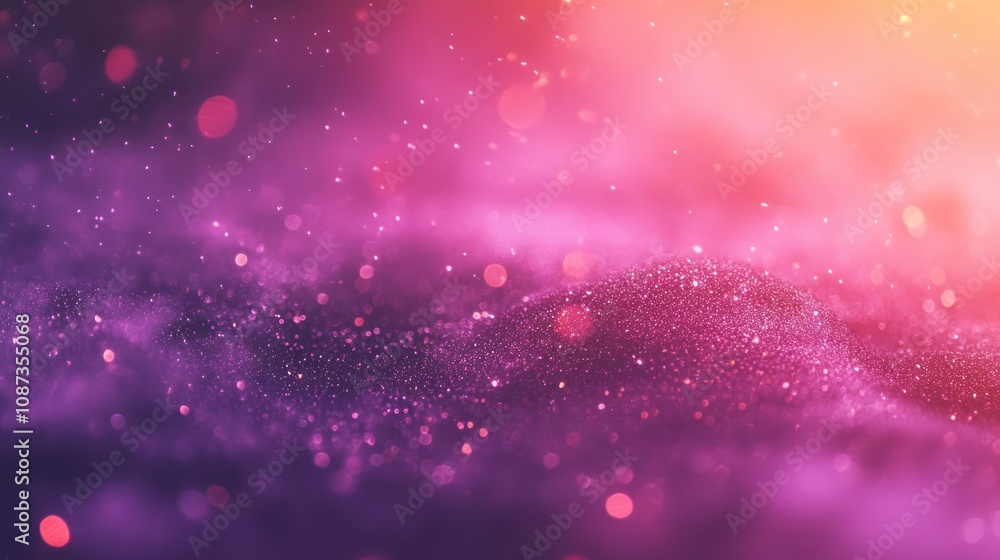 Abstract colorful background with swirling lights and particles. Abstract colorful background with swirling lights and particles.