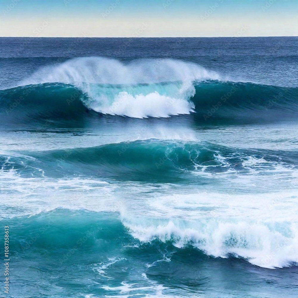 beautiful seascape background view beautiful seascape background view