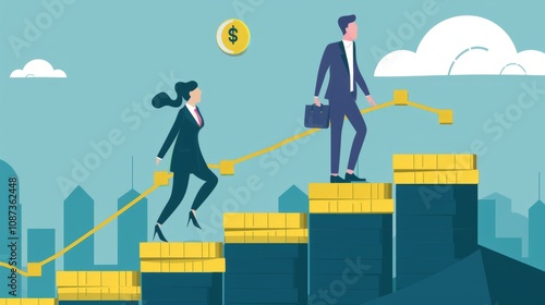 Teamwork leads to excellence: Male and female managers discuss financial growth