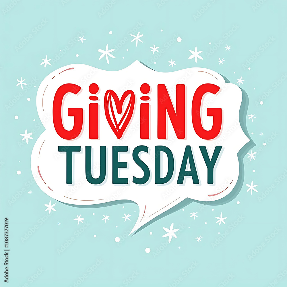 Fototapeta premium giving tuesday