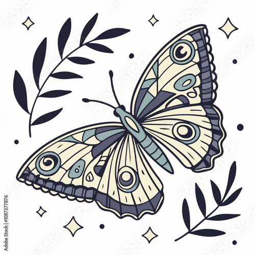 Adobe Illustrator Artwork Butterflies are known for their colorful and varied wing patterns. You might envision patterns with intricate designs—perhaps stripes, dots, or even eye-like spots on the win