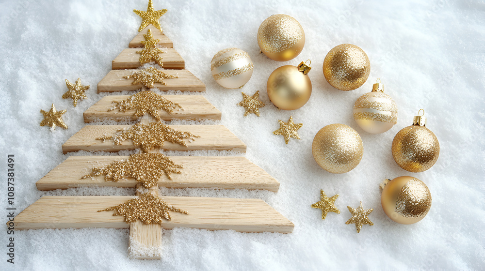 Christmas golden trees and golden baubles on snow background , happy new year, merry Christmas, holiday season greeting, celebration happiness festival background
Christmas golden trees and golden baubles on snow background , happy new year, merry Christmas, holiday season greeting, celebration happiness festival background
