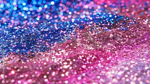 An abstract holographic rainbow holographic background that presents a hologr...