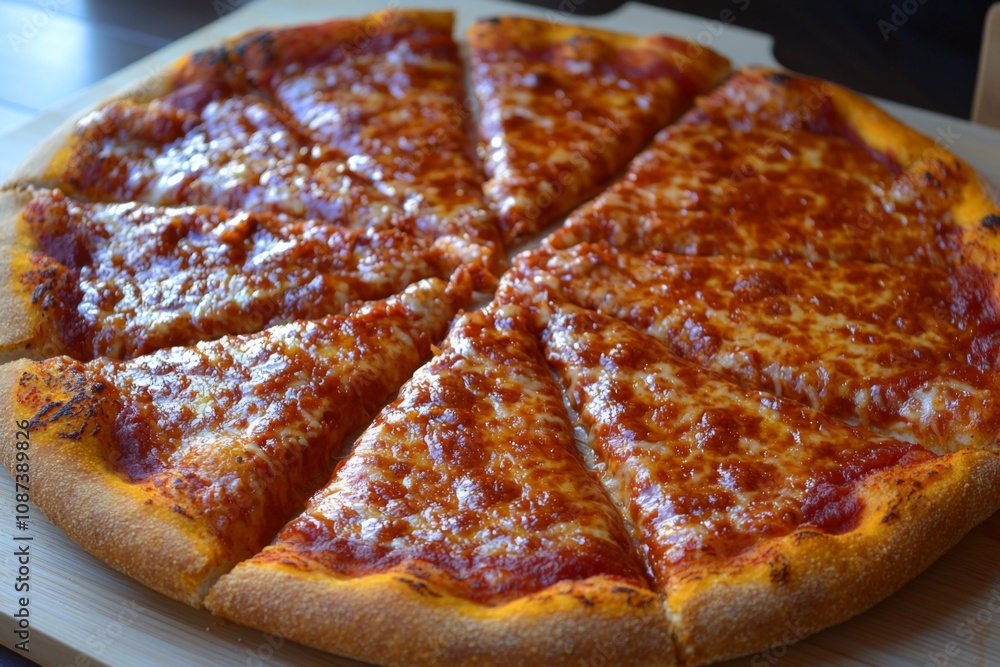 Delicious Pizza on Table Close Up for Food Menu Photography Delicious Pizza on Table Close Up for Food Menu Photography