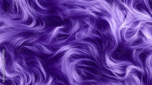 Purple fluffy fur texture, fabric wool material, soft fluffy animal hair, abstract natural wool pattern, background