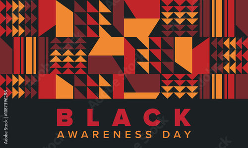 Black Awareness Day. Holiday in Brazil. Afro Brazilians. Celebrate awareness by the black community in November. African and brazilian culture. Black history art. Vector illustration