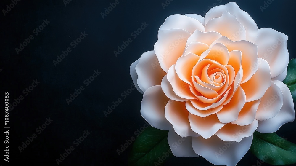 Captivating flower bloom still life nature photography dark background close-up beauty concept Captivating flower bloom still life nature photography dark background close-up beauty concept