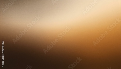 Abstract background, Café au lait and Café Noir gradient background with light leak and grainy texture. Wallpaper abstract