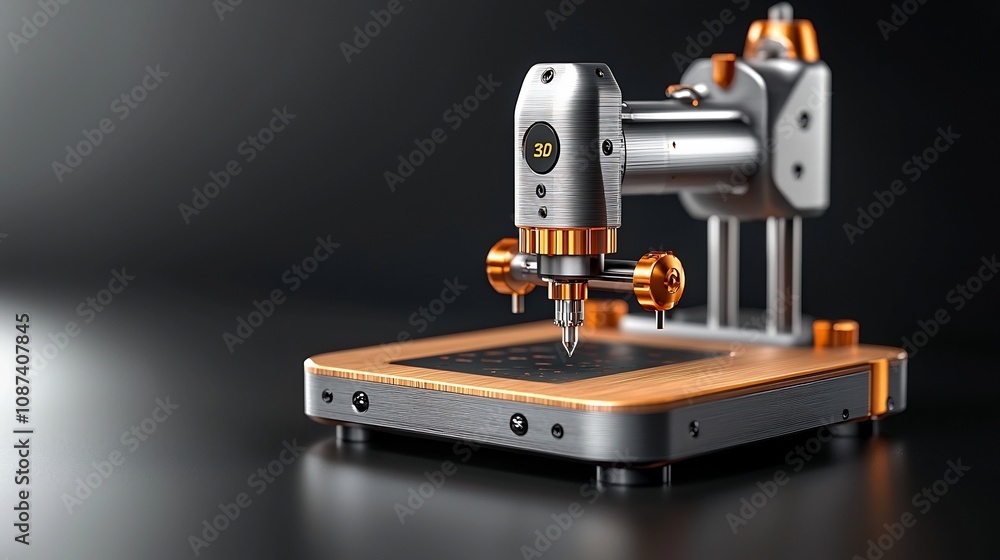 A unique and innovative 3D printer constructed from recycled e waste materials A unique and innovative 3D printer constructed from recycled e waste materials