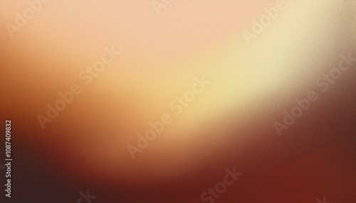 Abstract background, Bisque and Bistre gradient background with light leak and grainy texture. Wallpaper abstract