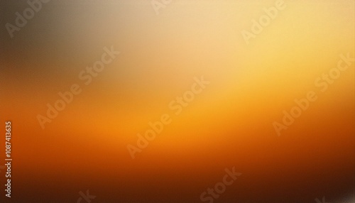 Abstract background, Amber and Amber (SAE/ECE) gradient background with light leak and grainy texture. Wallpaper abstract