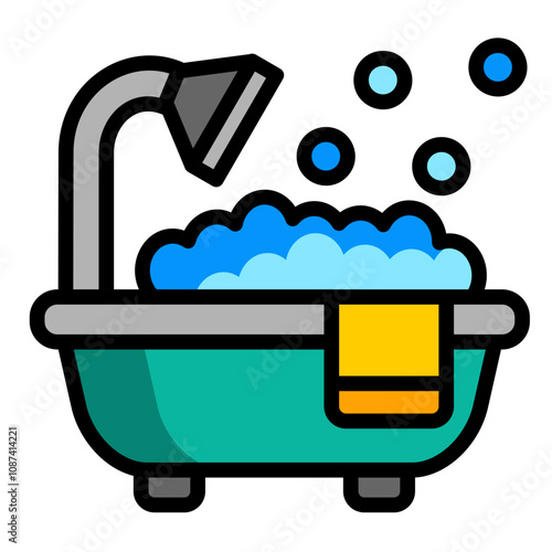 Bubble Bath Icon