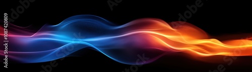 Light streams in motion, neon streaks, dynamic energy, abstract speed, digital art vibes