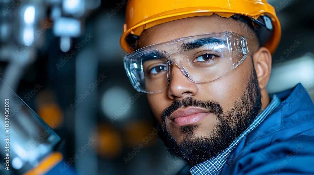 Logistics Manager Reviewing Blockchain Powered Data on Tablet Device While Inspecting Goods in Warehouse Symbolizing Increased Transparency and Efficiency in Supply Chain Management Logistics Manager Reviewing Blockchain Powered Data on Tablet Device While Inspecting Goods in Warehouse Symbolizing Increased Transparency and Efficiency in Supply Chain Management
