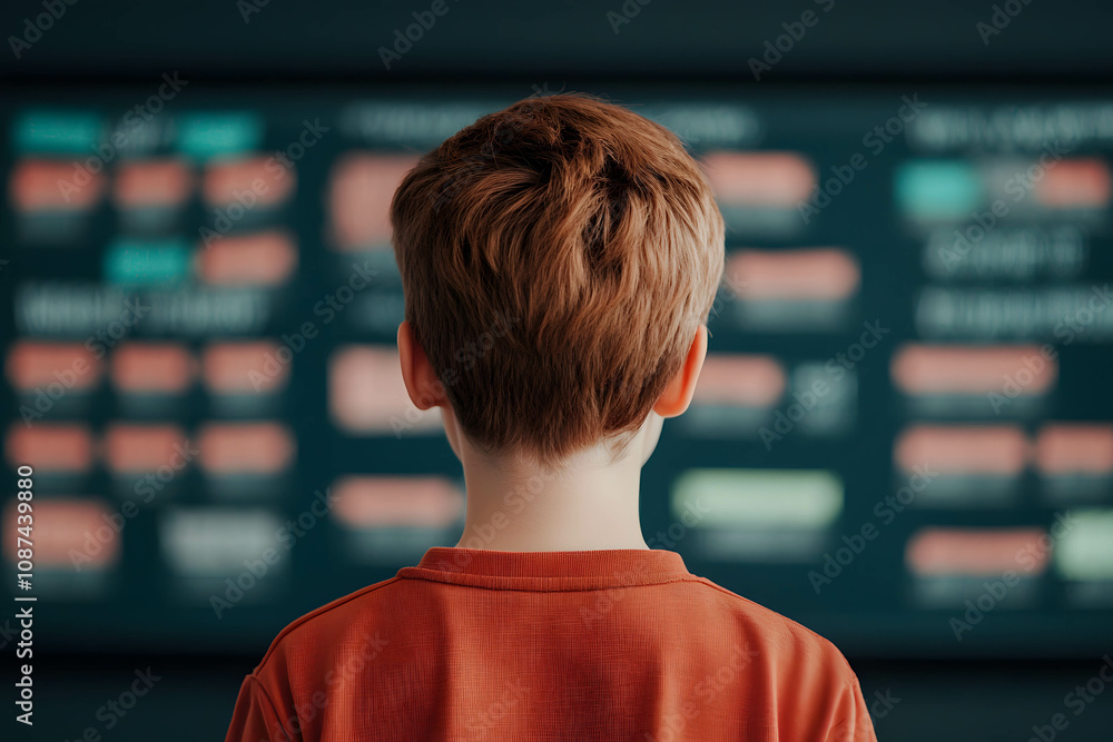 Classroom setting where students learn about the effects of trolling or bullying, digital safety tips displayed on the board Classroom setting where students learn about the effects of trolling or bullying, digital safety tips displayed on the board