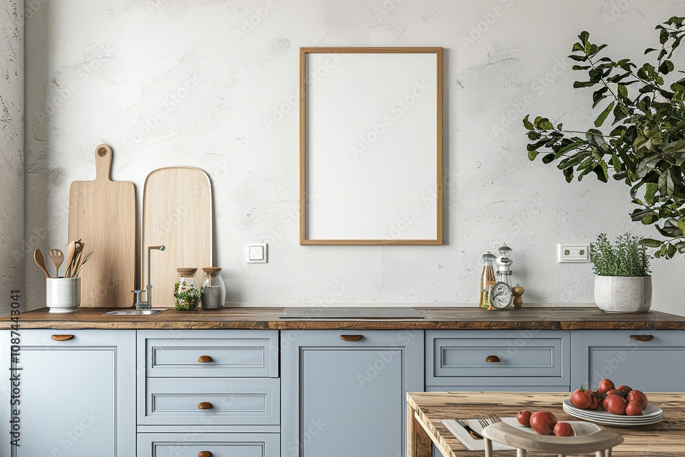 Fototapeta premium modern kitchen interior