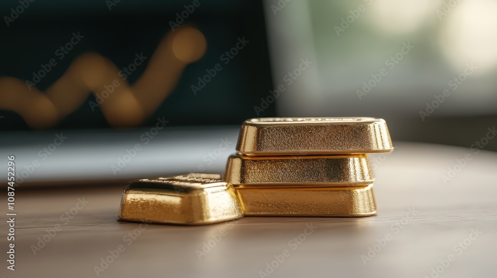 Gold Bullion Bars As Investment Hedging and Financial Stability Solution