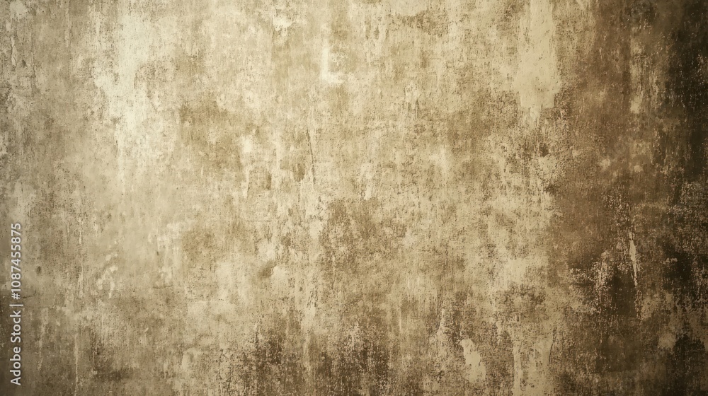 Distressed Beige and Brown Wall Texture Distressed Beige and Brown Wall Texture