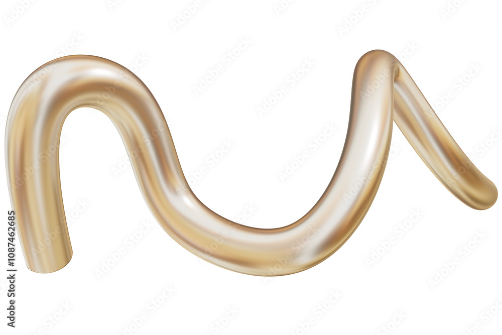 Gold Abstract, mat metal, 3d Golden element. Isolated object on transparent background Gold Abstract, mat metal, 3d Golden element. Isolated object on transparent background