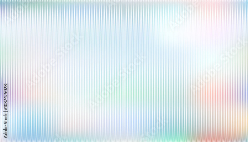 Vector ribbed glass texture background. white blue purple ribbed glass. Natural color. Mesh gradient. acrylic ribbed bath surface. Ribbed glass background semitransparent overlay. Bath wall window