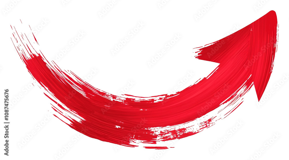 Red brush arrow transparent png Red brush arrow transparent png