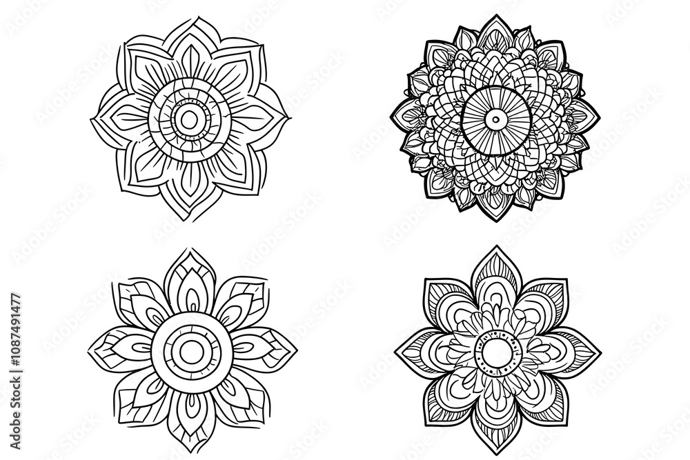 Seamless vector mandala pattern design for background mandala, art, design, illustration, flower, pattern, vector, ornate, abstract, circle, symbol, hinduism, spirituality, zen-like, Seamless vector mandala pattern design for background mandala, art, design, illustration, flower, pattern, vector, ornate, abstract, circle, symbol, hinduism, spirituality, zen-like,
