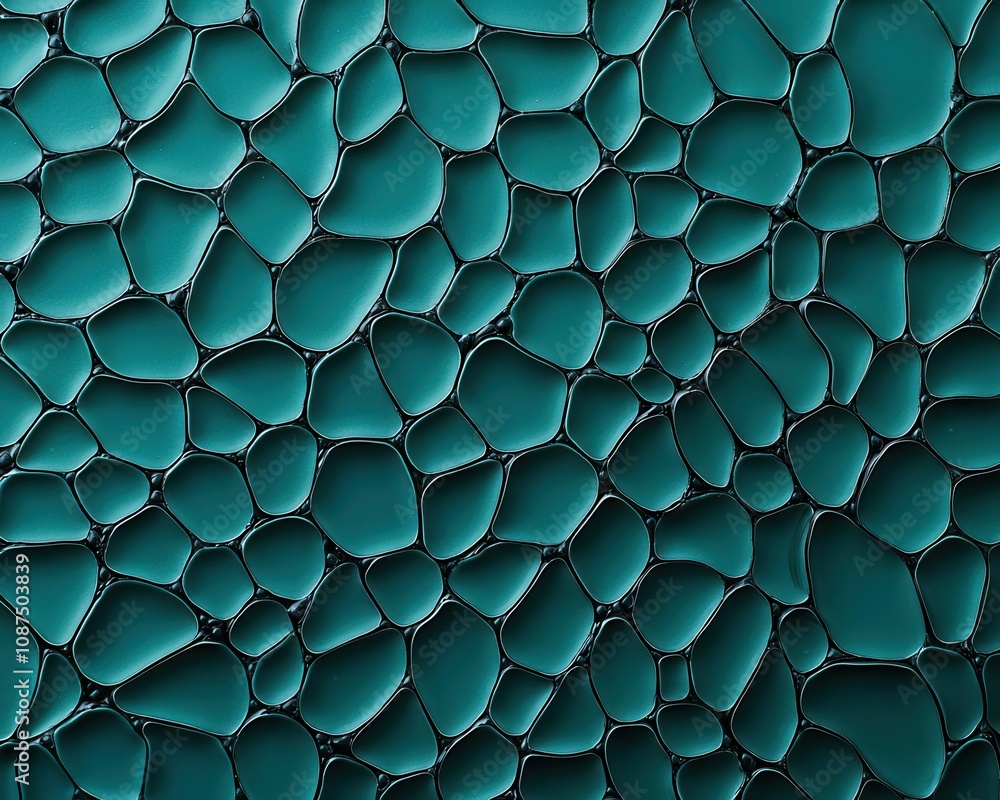 Micro view of a lily pads surface texture, natural macro shot, aquatic flora Micro view of a lily pads surface texture, natural macro shot, aquatic flora